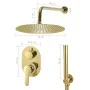 Stainless steel shower system 201 gold by vidaXL, Jet nozzles for bathtubs and showers - Ref: Foro24-147722, Price: 162,38 €,...
