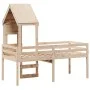 Hochbett mit massivem Kieferndach 90x190 cm von , Betten und Lattenroste - Ref: Foro24-3282016, Preis: 216,76 €, Rabatt: %