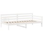 Schlafsofa mit massivem Dach aus weißer Kiefer 90x200 cm. von , Betten und Lattenroste - Ref: Foro24-3282203, Preis: 202,88 €...