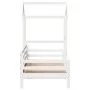 Sofa bed with solid white pine wood roof 90x200 cm by , Beds and slatted bases - Ref: Foro24-3282203, Price: 193,00 €, Discou...