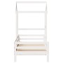 Sofa bed with solid white pine wood roof 90x200 cm by , Beds and slatted bases - Ref: Foro24-3282191, Price: 195,03 €, Discou...