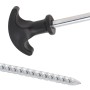 Zelte 12 Stück verzinkter Stahlstifte 30 cm Ø7 mm von , Zeltzubehör - Ref: Foro24-4009321, Preis: 23,10 €, Rabatt: %