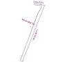 Clavijas para tienda 50 uds acero galvanizado 23 cm Ø3 mm by , Tent Accessories - Ref: Foro24-4009328, Price: 17,13 €, Discou...