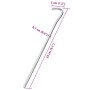 Zelte 25 Stück verzinkter Stahlstifte 23 cm Ø7 mm von , Zeltzubehör - Ref: Foro24-4009335, Preis: 15,54 €, Rabatt: %