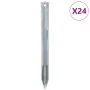 Zelte 24 Stück verzinkter Stahlstifte 22 cm Ø20 mm von , Zeltzubehör - Ref: Foro24-4009337, Preis: 18,90 €, Rabatt: %