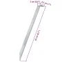 Zelte 24 Stück verzinkter Stahlstifte 22 cm Ø20 mm von , Zeltzubehör - Ref: Foro24-4009337, Preis: 18,90 €, Rabatt: %