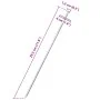 Zelte 24 Stück verzinkter Stahlstifte 29,5 cm Ø6 mm von , Zeltzubehör - Ref: Foro24-4009340, Preis: 20,41 €, Rabatt: %