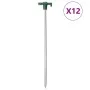 Zelte 12 Stück verzinkter Stahl und PP 25 cm 7 mm Heringe von , Zeltzubehör - Ref: Foro24-4009356, Preis: 13,65 €, Rabatt: %