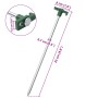 Clavijas para tienda 12 uds acero galvanizado y PP 25 cm 7 mm by , Tent Accessories - Ref: Foro24-4009356, Price: 12,71 €, Di...