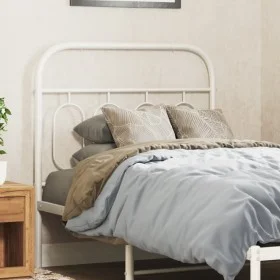 Weißes Metallkopfteil 80 cm von , Kopf- und Fußteile - Ref: Foro24-377193, Preis: 29,66 €, Rabatt: %