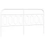 Cabecero de metal blanco 193 cm de , Cabeceros y pies de cama - Ref: Foro24-377203, Precio: 41,06 €, Descuento: %