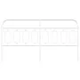 Cabecero de metal blanco 193 cm de , Cabeceros y pies de cama - Ref: Foro24-377203, Precio: 41,06 €, Descuento: %