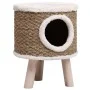 Katzenhaus mit Holzbeinen 41 cm Seegras von vidaXL, Katzenmöbel - Ref: Foro24-170970, Preis: 47,89 €, Rabatt: %