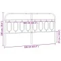 Cabecero de metal blanco 160 cm de , Cabeceros y pies de cama - Ref: Foro24-377201, Precio: 40,27 €, Descuento: %