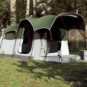 Tienda de campaña familiar túnel 8 personas impermeable verde by , tents - Ref: Foro24-94785, Price: 223,79 €, Discount: %