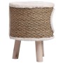 Katzenhaus mit Holzbeinen 41 cm Seegras von vidaXL, Katzenmöbel - Ref: Foro24-170970, Preis: 48,71 €, Rabatt: %