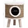 Katzenhaus mit Holzbeinen 41 cm Seegras von vidaXL, Katzenmöbel - Ref: Foro24-170970, Preis: 47,89 €, Rabatt: %