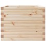 Jardinera de madera maciza de pino 60x60x46 cm by , Pots and planters - Ref: Foro24-3282409, Price: 119,25 €, Discount: %