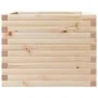 Jardinera de madera maciza de pino 60x60x46 cm by , Pots and planters - Ref: Foro24-3282409, Price: 117,81 €, Discount: %