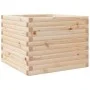 Jardinera de madera maciza de pino 60x60x46 cm by , Pots and planters - Ref: Foro24-3282409, Price: 117,81 €, Discount: %