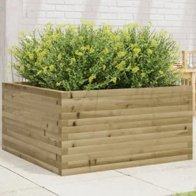 Imprägnierte Kiefernholz-Pflanzschale 90x90x46 cm von , Töpfe und Pflanzgefäße - Ref: Foro24-3282428, Preis: 180,82 €, Rabatt: %