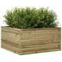 Jardinera de madera de pino impregnada 90x90x46 cm de , Maceteros y jardineras - Ref: Foro24-3282428, Precio: 180,81 €, Descu...