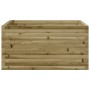 Imprägnierte Kiefernholz-Pflanzschale 90x90x46 cm von , Töpfe und Pflanzgefäße - Ref: Foro24-3282428, Preis: 183,13 €, Rabatt: %