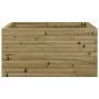 Jardinera de madera de pino impregnada 90x90x46 cm de , Maceteros y jardineras - Ref: Foro24-3282428, Precio: 180,81 €, Descu...