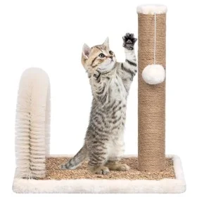 Cat tree with grooming brush and scratching post by vidaXL, Cat furniture - Ref: Foro24-170971, Price: 38,47 €, Discount: %
