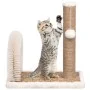 Cat tree with grooming brush and scratching post by vidaXL, Cat furniture - Ref: Foro24-170971, Price: 38,47 €, Discount: %
