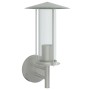 Aplique de exterior de acero inoxidable plateado de , Iluminación de exterior - Ref: Foro24-4006244, Precio: 24,51 €