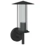 Schwarze Edelstahl-Außenverkleidung von , Außenbeleuchtung - Ref: Foro24-4006246, Preis: 28,23 €, Rabatt: %