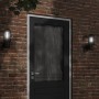 Aplique de exterior de acero inoxidable negro de , Iluminación de exterior - Ref: Foro24-4006252, Precio: 34,52 €, Descuento: %