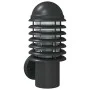 Schwarze Edelstahl-Außenverkleidung von , Außenbeleuchtung - Ref: Foro24-4006252, Preis: 33,96 €, Rabatt: %