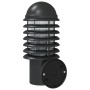 Schwarze Edelstahl-Außenverkleidung von , Außenbeleuchtung - Ref: Foro24-4006252, Preis: 34,52 €, Rabatt: %