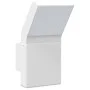 LED-Außenwandleuchten, 2 Stück, aus weißem Gusseisen von , Außenbeleuchtung - Ref: Foro24-4006273, Preis: 52,93 €, Rabatt: %