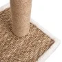 Cat tree with grooming brush and scratching post by vidaXL, Cat furniture - Ref: Foro24-170971, Price: 38,47 €, Discount: %