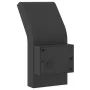 Lámparas de pared LED exterior con sensor 2 uds aluminio negro de , Iluminación de exterior - Ref: Foro24-4006271, Precio: 65...