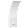 Lámparas de pared LED exterior con sensor 2 uds aluminio blanco de , Iluminación de exterior - Ref: Foro24-4006267, Precio: 6...