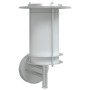Auftrag für eine silberne Edelstahl-Außenanwendung. von , Außenbeleuchtung - Ref: Foro24-4006284, Preis: 34,29 €, Rabatt: %