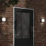 Apliques de exterior 2 unidades acero inoxidable negro de , Iluminación de exterior - Ref: Foro24-4006299, Precio: 35,02 €, D...
