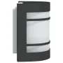 Apliques de exterior 2 unidades acero inoxidable negro de , Iluminación de exterior - Ref: Foro24-4006299, Precio: 35,02 €, D...