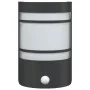 Außenleuchten mit Bewegungssensor, 2 Stück, Edelstahl schwarz. von , Außenbeleuchtung - Ref: Foro24-4006301, Preis: 49,68 €, ...