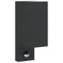 Lámpara de exterior con sensor aluminio fundido a presión negro von , Außenbeleuchtung - Ref: Foro24-4006308, Preis: 27,73 €,...