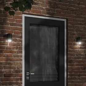 Lámpara de pared de exterior aluminio fundido negro von , Außenbeleuchtung - Ref: Foro24-4006320, Preis: 20,62 €, Rabatt: %