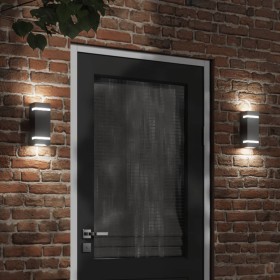 Aplique de exterior de acero inoxidable negro by , Outdoor lighting - Ref: Foro24-4006336, Price: 21,15 €, Discount: %
