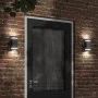 Aplique de exterior de acero inoxidable negro de , Iluminación de exterior - Ref: Foro24-4006336, Precio: 20,82 €, Descuento: %