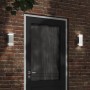 Aplique de exterior de acero inoxidable plateado von , Außenbeleuchtung - Ref: Foro24-4006322, Preis: 20,49 €, Rabatt: %