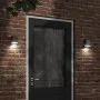 Apliques de exterior 2 unidades acero inoxidable negro de , Iluminación de exterior - Ref: Foro24-4006334, Precio: 31,23 €, D...
