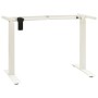 Estructura de escritorio motorizada altura ajustable blanca by vidaXL, Cubicles and work tables - Ref: Foro24-321714, Price: ...